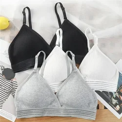 Women Yoga Sports Bras Triangle Cup Underwear Female Breathable Wrapped Tube Top Sexy Beauty Back Adjustable Sling Bra Vest