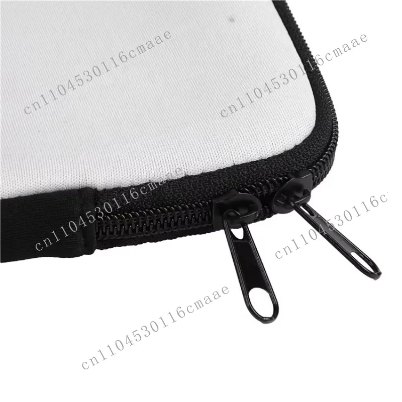 Wholesale 13 Inch Portable Zipper Sublimation Laptop Bag Sublimation Blank Neoprene  Laptop Sleeve