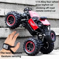 cool stuff funny gift-1:14 alloy high-speed 4x4 rc cars,remote control car,gesture sensing climbing off-road rc truck,kids toys