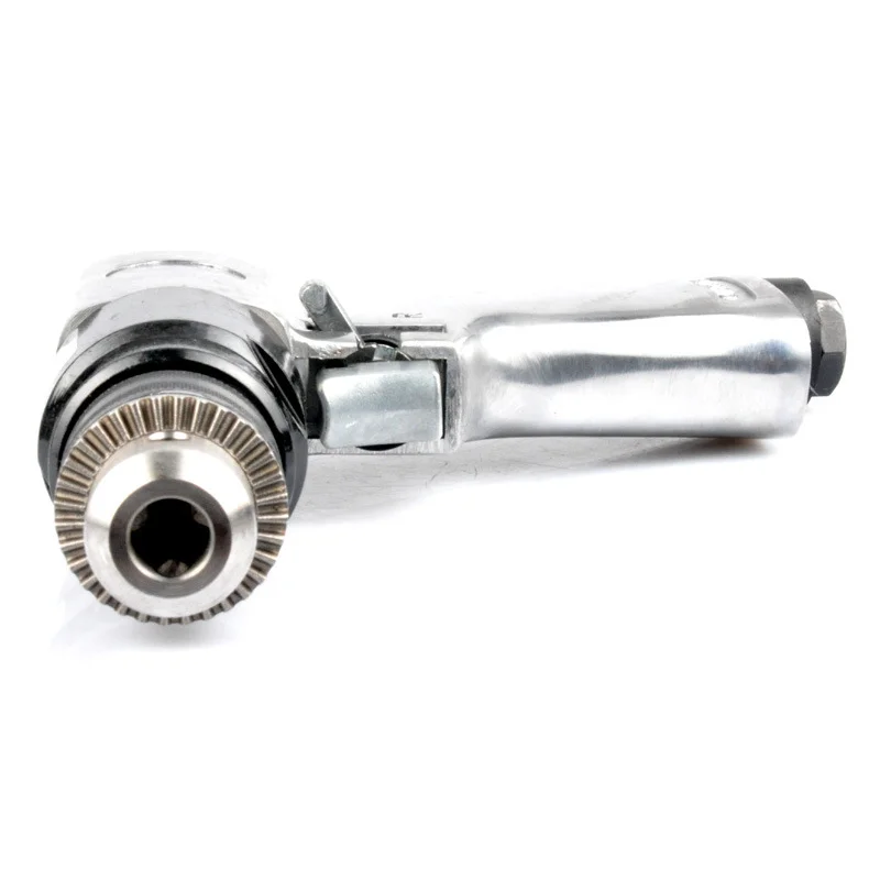 3/8 Inch Reversible Pistol Type Air Drill Pneumatic Tool With Square Shank For Metal Wall Ground Drilling Industrial Equipment