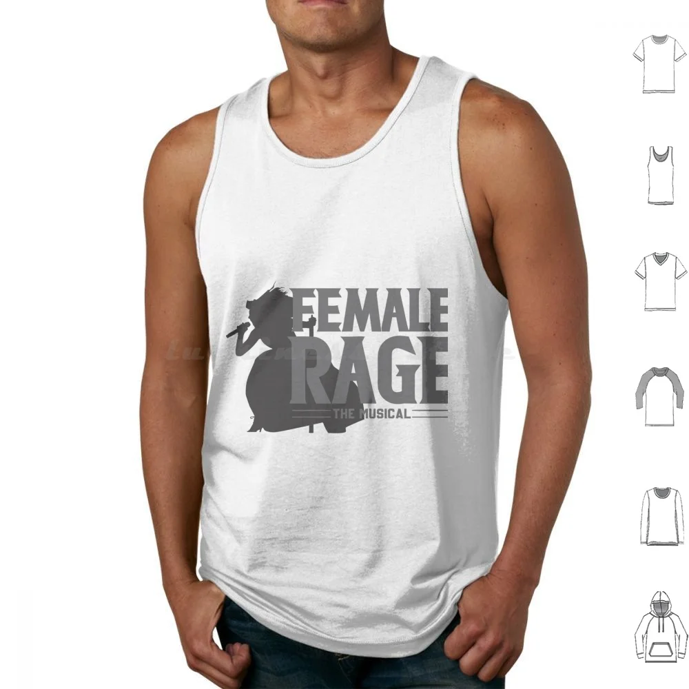 Female Rage Tank Tops Vest Sleeveless Female Rage Female Rage The Musical Ttpd The Tortured Poets Tortured Poets