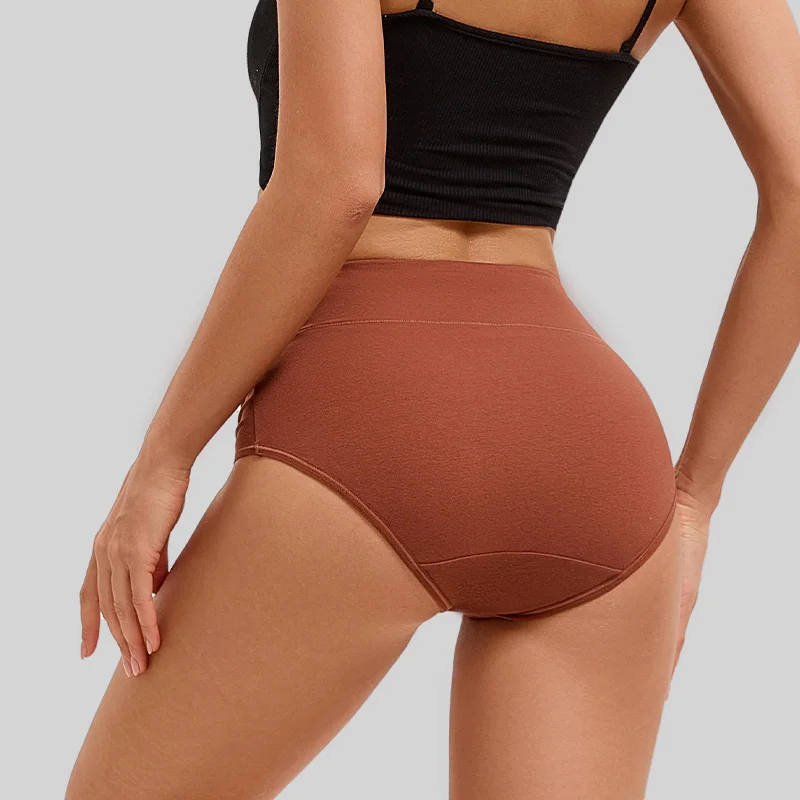 BANNIROU 1PCS Women Panties Underwear Cotton Breathable Sports Soft Low-Rise Female Lingerie Briefs Underwear For Woman