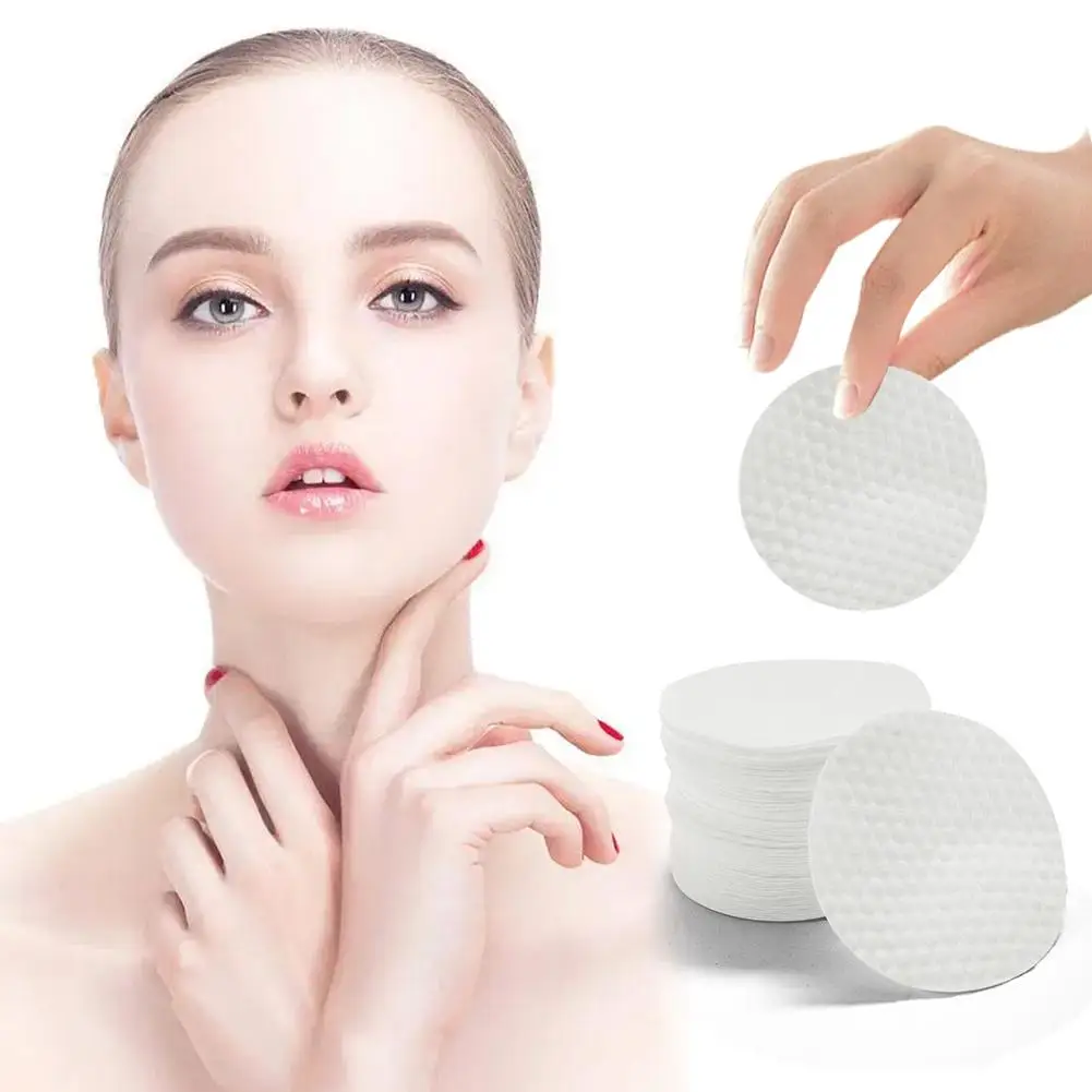 300/600 Stuks/1200 Stuks Wegwerp Make-Up Katoenen Doekjes Zachte Verwijderaar Pads Gezicht Puff Wattenschijfjes Reinigingspapier Veeg Cosmetische Pads