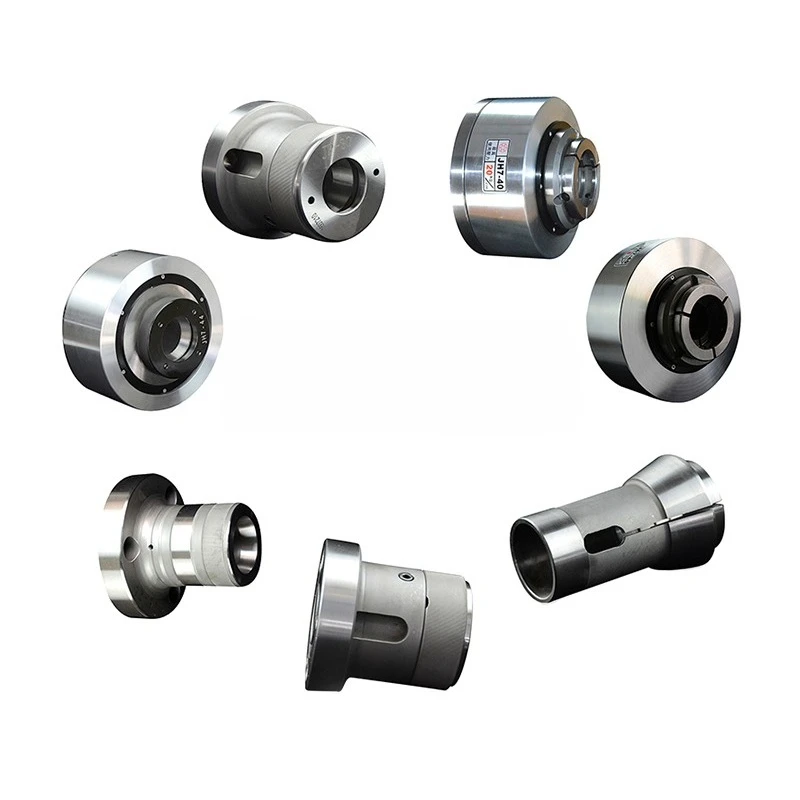 Collection Chuck JAB15 JAB25 JAB40 JAB-5C 16C YB15 YB25 for CNC Lathe Small Front Push Pneumatic CNC Chuck for CNC Lathe