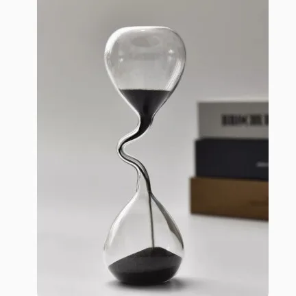 Creative Slim Neck Art Sandglass Non Timer Unique Home Decor Graduation Valentine Gift