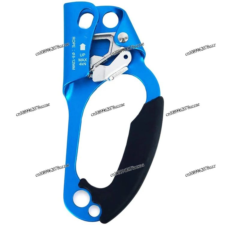 Climbing Carabiner Hand Ascender Rock Climbing Tree Arborist Rappelling Gear Equipment Rope Clamp
