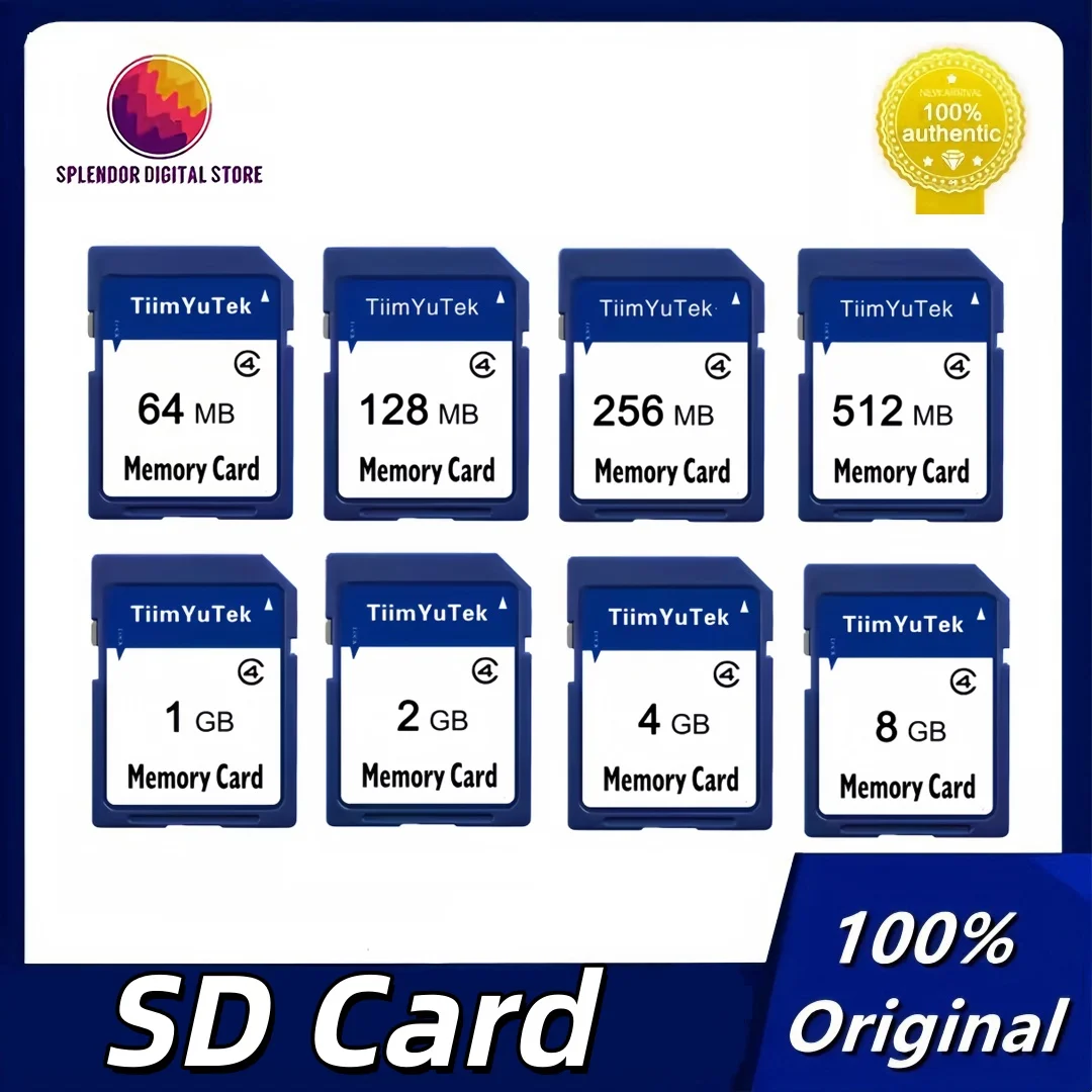 

Promotion! 32MB-8GB SD Memory Card Secure Digital Flash For Kodak Kainen Old Camera PDA Storage Card
