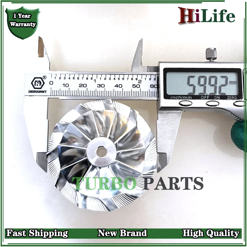 GTB2260VK Turbo MFS Wheel 758353 Billet Turbine Wheel 7796315G06 Milling Wheel for BMW X3 3.0D E83 218HP 160Kw M57D Tu2 2004-
