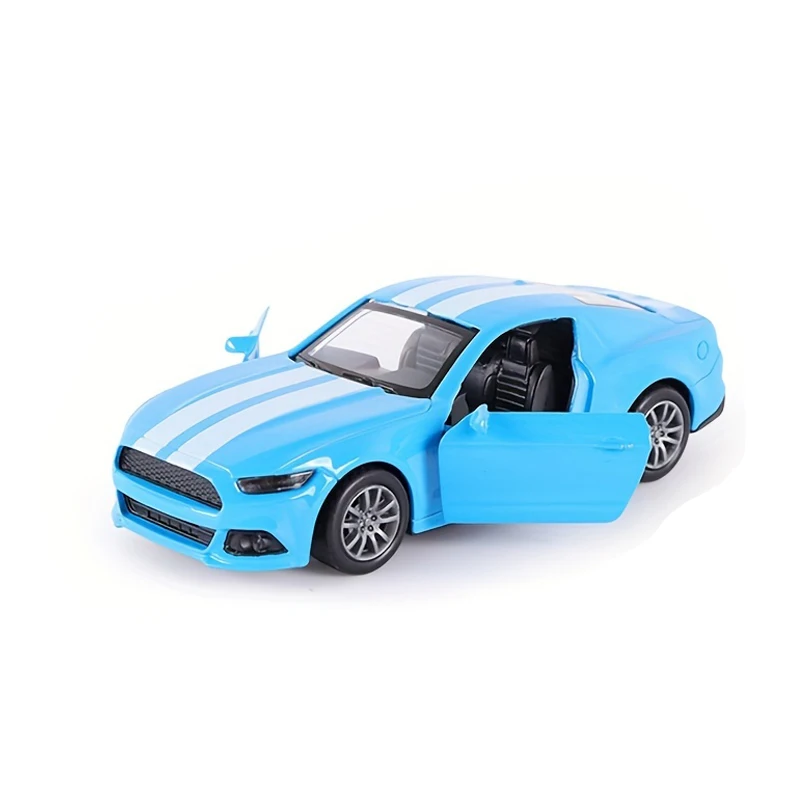1:32 scale Wild Horse alloy sports car model; children's toy car; display piece; friction car; boy's collection; educational toy