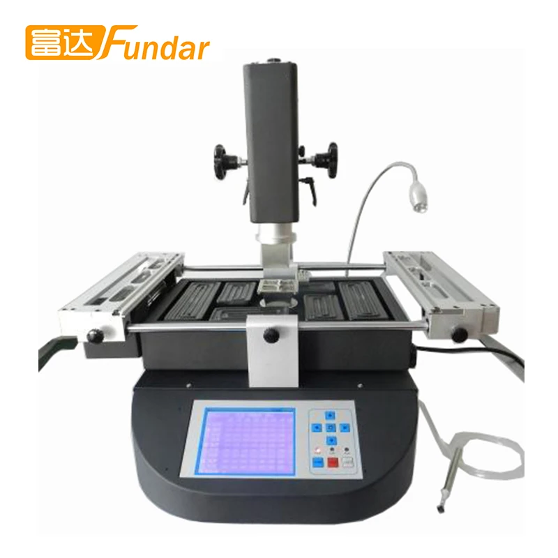 Automatic Bga Rework Station Hot Air BGA Rework Station Honton HT-R490 Touch Screen Motherboard Repair Machine - Image 3