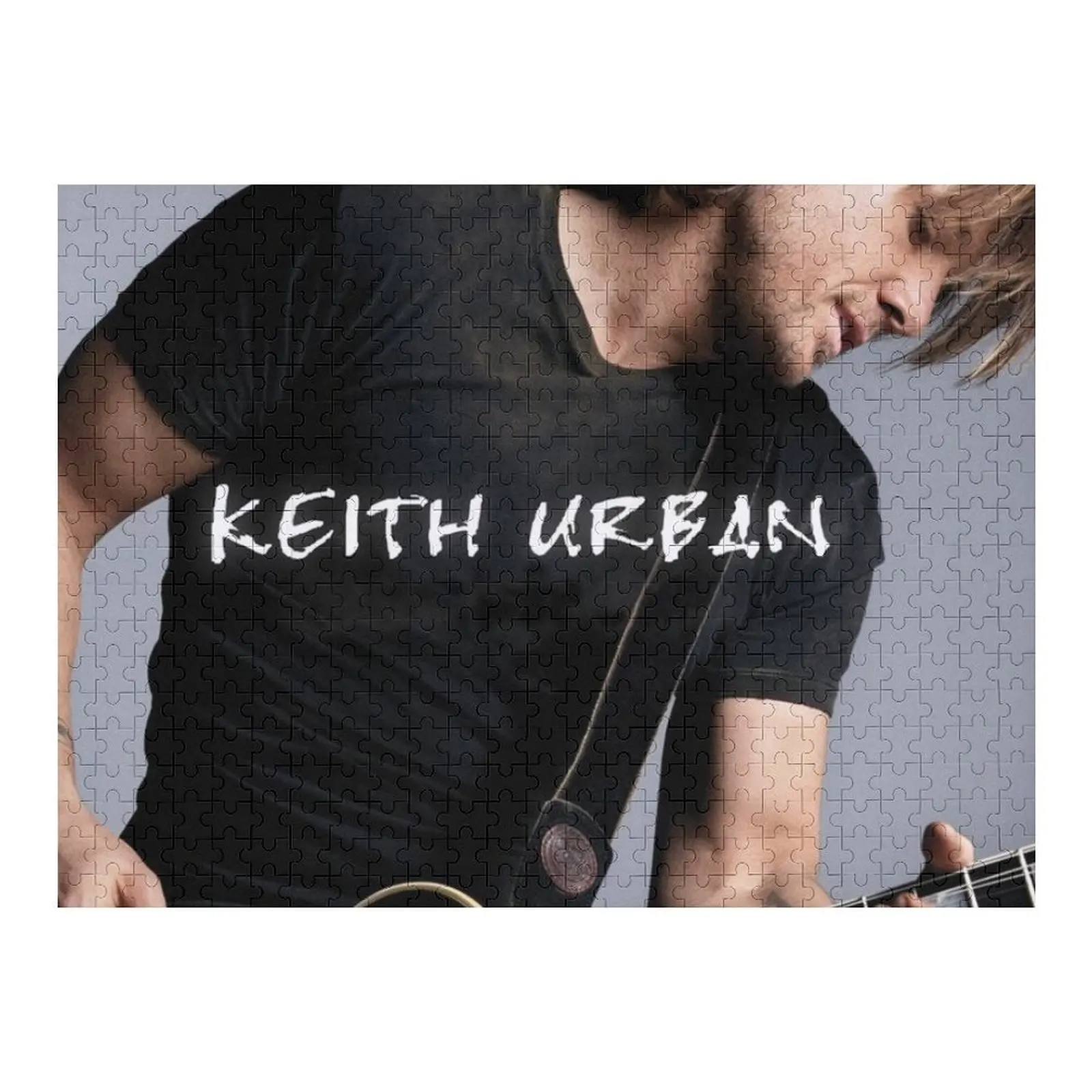 

Guitar Man Jigsaw Puzzle Children Photo Puzzle