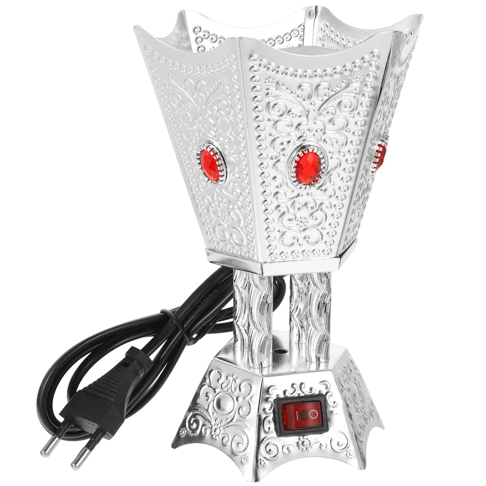 

Decorative Electric Incense Burner Compact Size Sturdy Trustworthy Censer Holder Tabletop Use Eu Plug Incense Burner