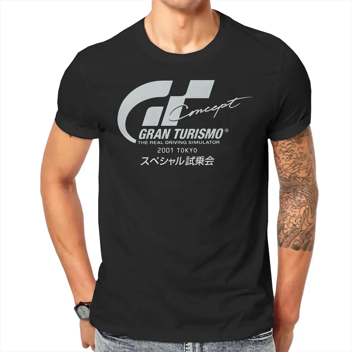 Classic Gran Turismo Game T Shirt Fashion O-Neck COTTON  Clothing