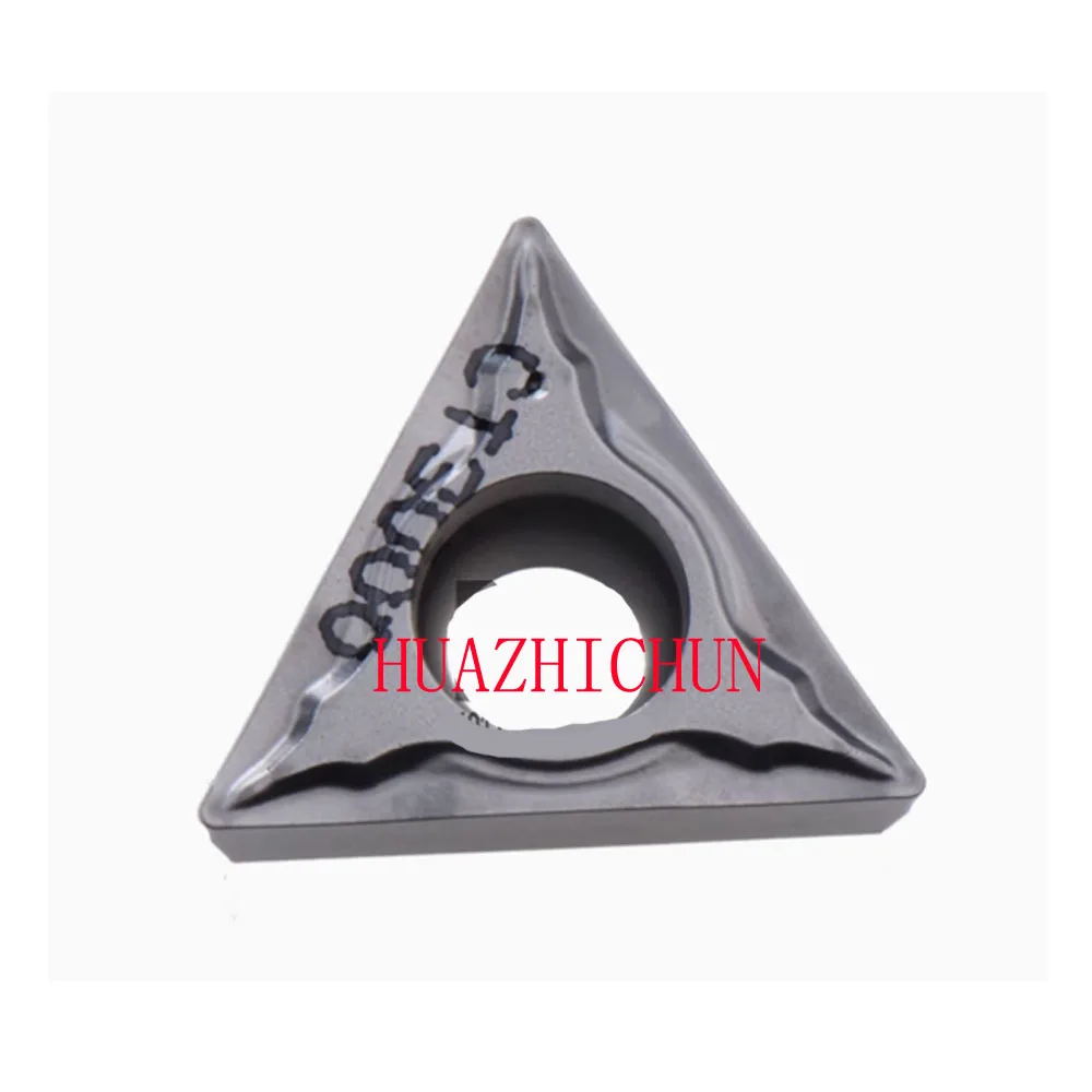 

HUAZHICHUN TCMT16T304FG CT3000 Carbide Insert External Turning Tool CNC Cutting Tool Metal turning insert Steel processing