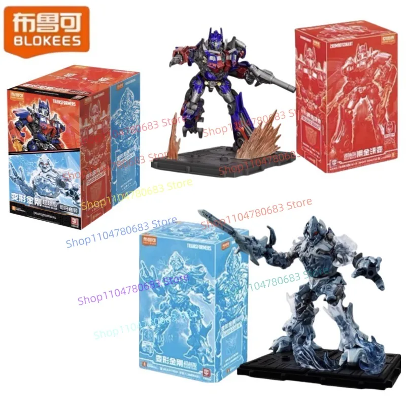 

Конструктор BLOKEES Трансформеры: Оптимус Прайм и Мегатрон, лимитированный набор, сборная модель, декоративная фигурка, трансформирующийся робот, игрушка, подарок