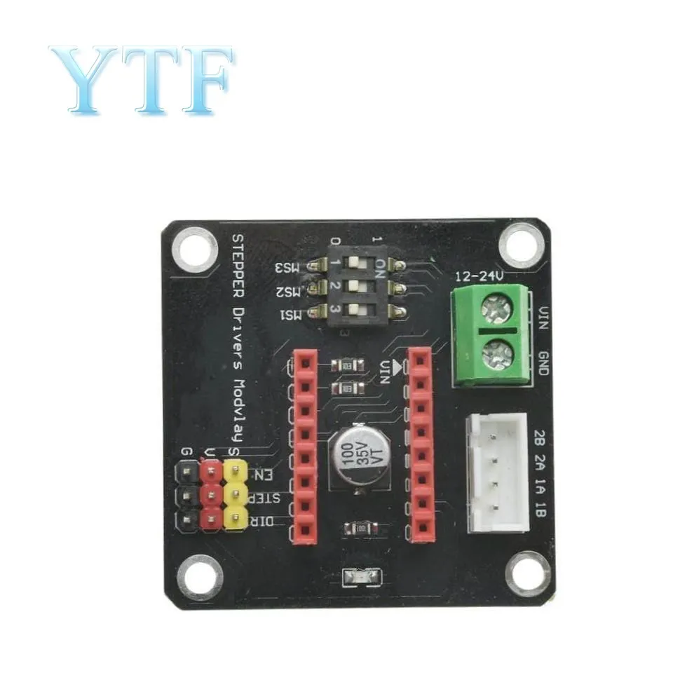 42 Stepper Motor Driver Expansion Board DRV8825 A4988 3D Printer Control Shield Module For Arduino UNO R3 Ramps1.4 DIY Kit