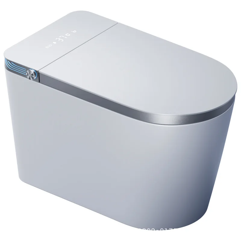 

Умный унитаз большого размера, большое сиденье, полностью автоматический унитаз с голосовым сифоном