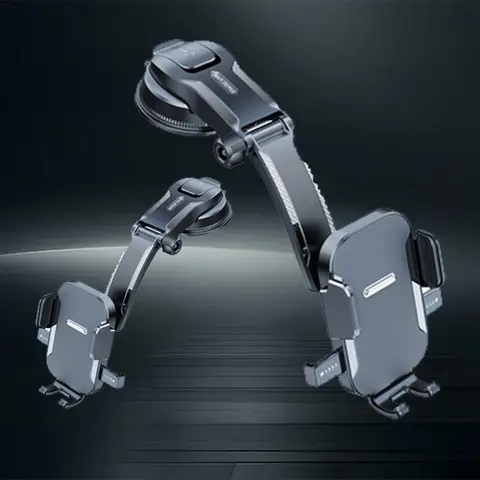 कार फ़ोन होल्डर - नैनो लचीला सिलिकॉन, 360° घुमाव, स्क्रीन/चार्जिंग पोर्ट को ब्लॉक नहीं करता, स्टोरेज के लिए फ़ोल्डेबल 8 best sales कार सेलफोन धारक - №2