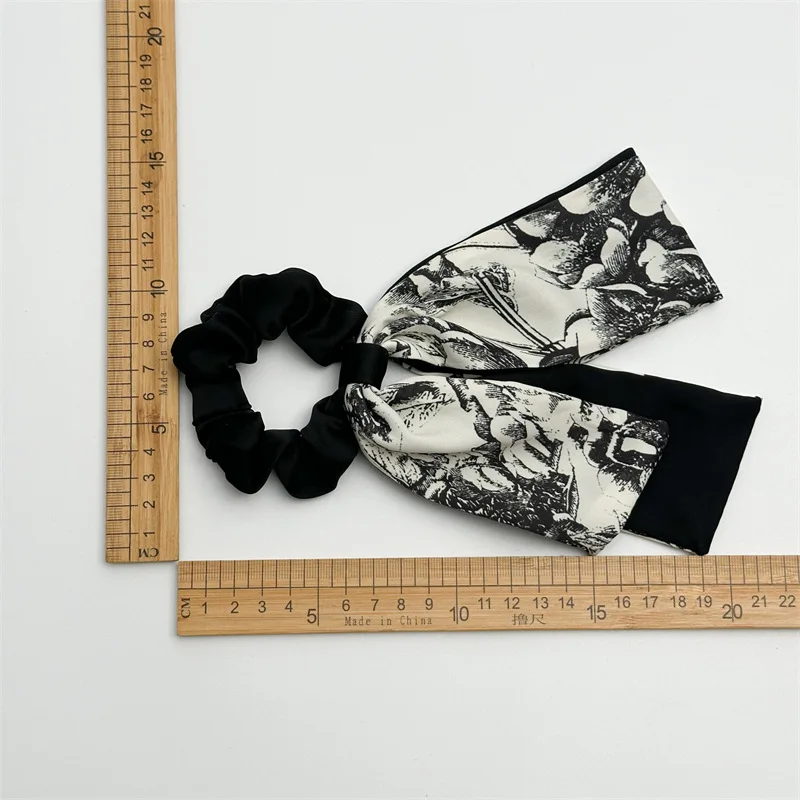 Neue Chinesische Stil Kaninchen Ohr Stirnband Hohe Elastizität Geflochtene Haar Zubehör Pferdeschwanz Kopfschmuck Mädchen Haar Accessoires Haar Krawatte – Detail 1