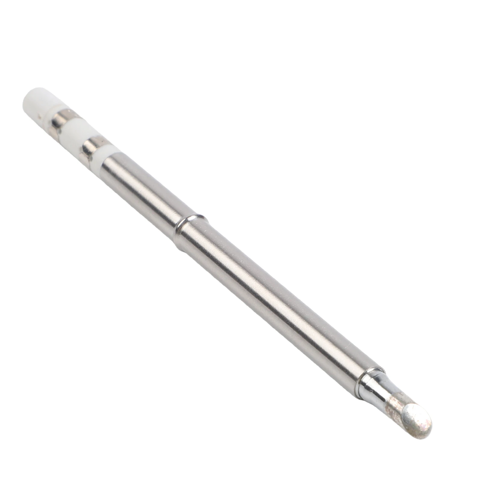 

Portable Iron Parts Soldering Tips Set Stainless Steel Alloy Versatile Soldering Tips Set Accessory Color Silver