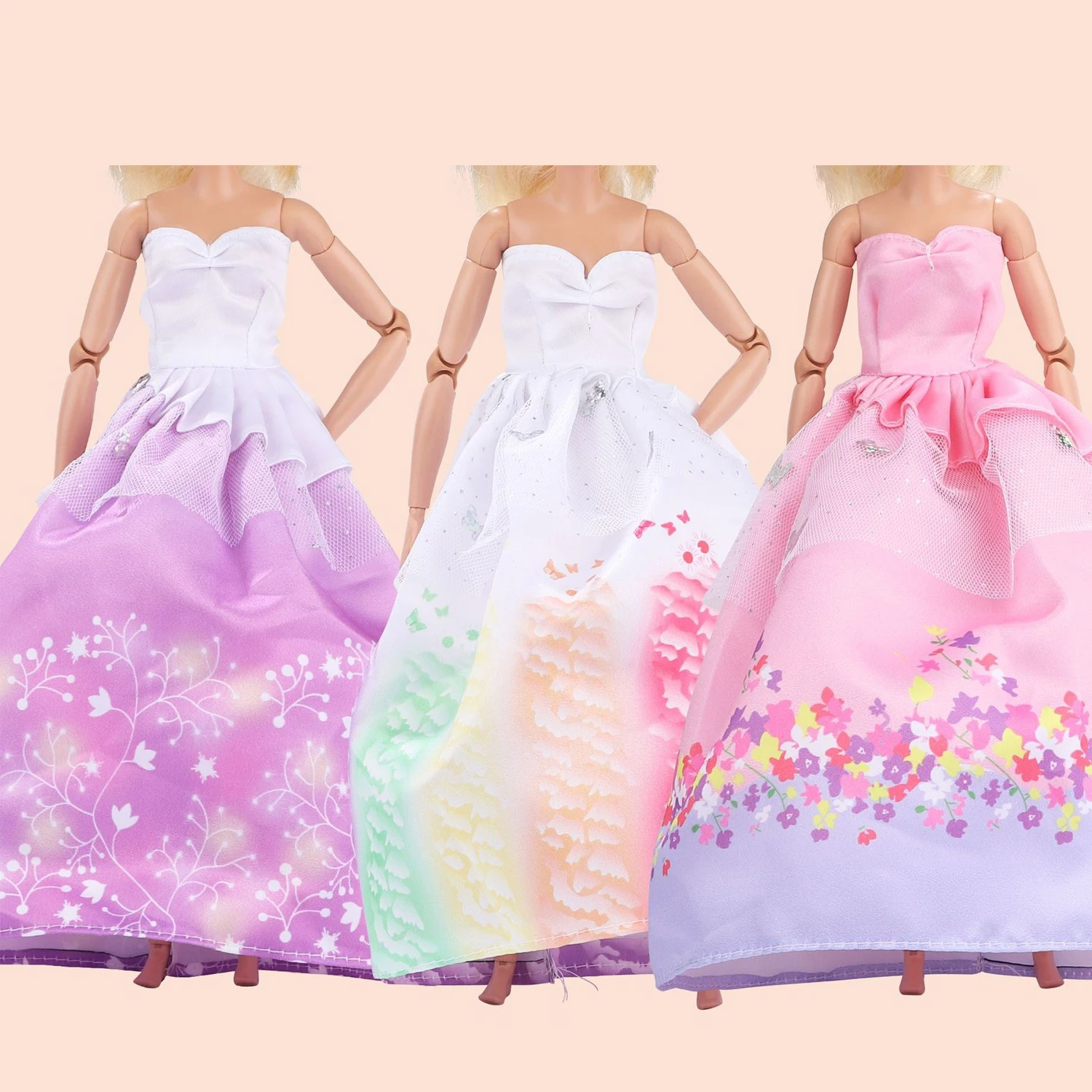 ชุดตู้เสื้อผ้าเจ้าหญิงแฟชั่น 33 ชิ้น สไตล์หวานฝัน สีชมพู พร้อมเสื้อผ้าและเครื่องประดับ ชุดของเล่นแต่งตัวตุ๊กตา พร้อมที่เก็บของอย่างดี เป็นของขวัญ