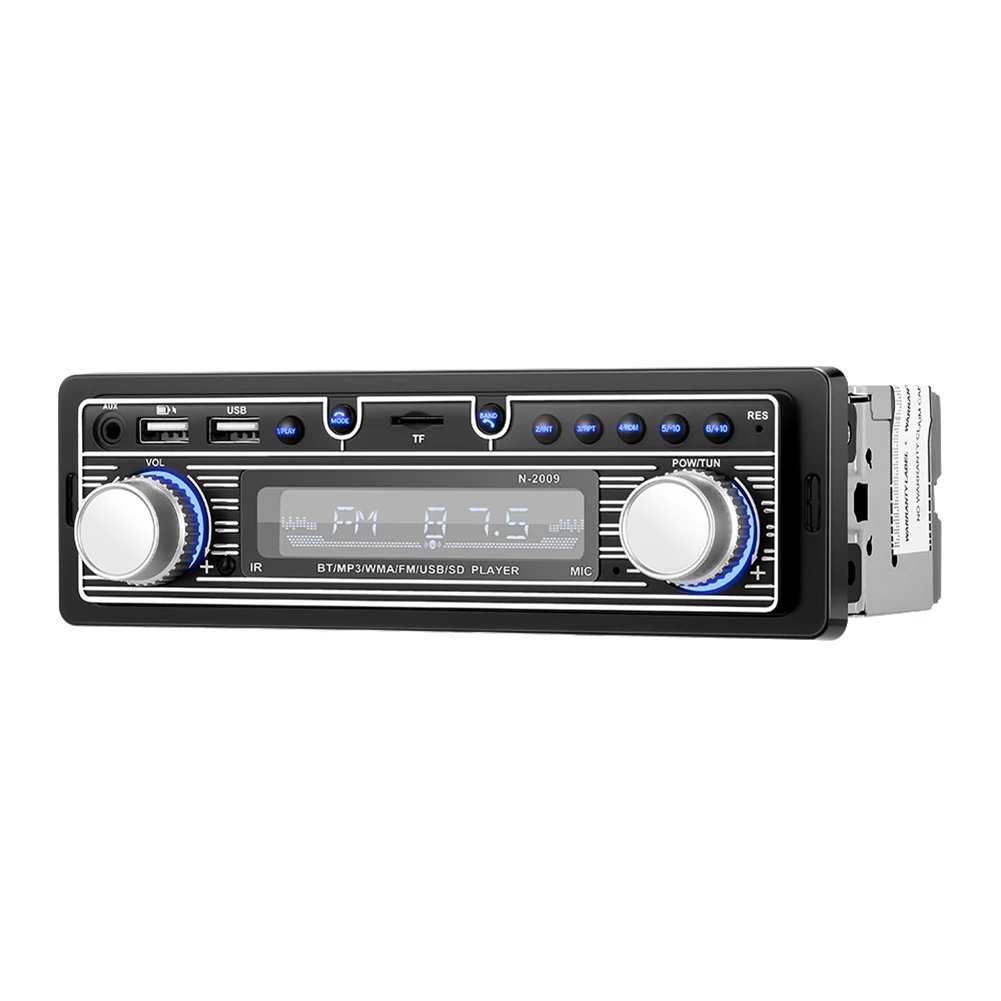 

Car Radio MP3 Player Bluetooth-compatible FM Audio Stereo Receiver with Remote Control Autoradio Electronics Accessories