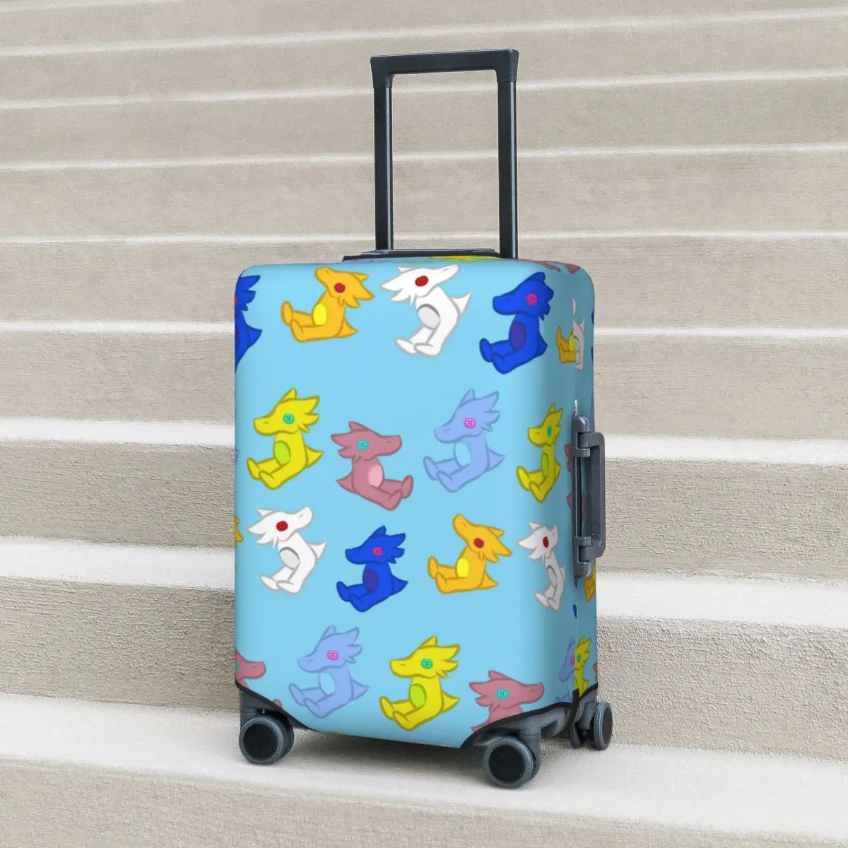 

Canon Scalemates From Homestuck (7) Suitcase Cover Protection Elastic Trip Luggage Protector Covers for 18-32 Inch