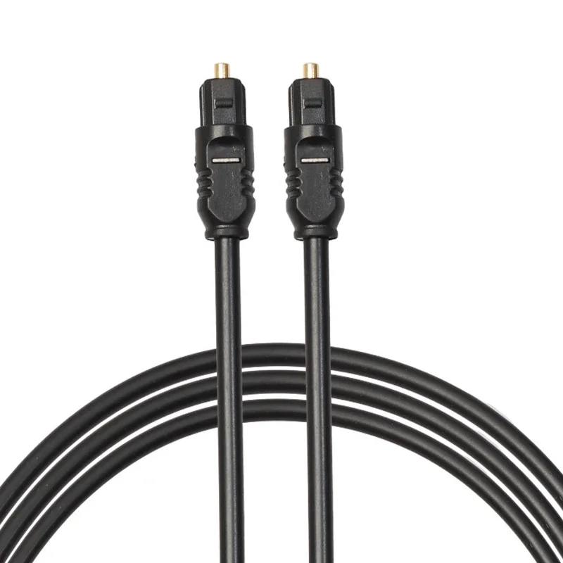 1/5/10pcs 18/50cm Square to Square TOSLINK Digital Audio Short Audio Optical Cable for PC TV DVD Stereo OD2.2mm/4mm