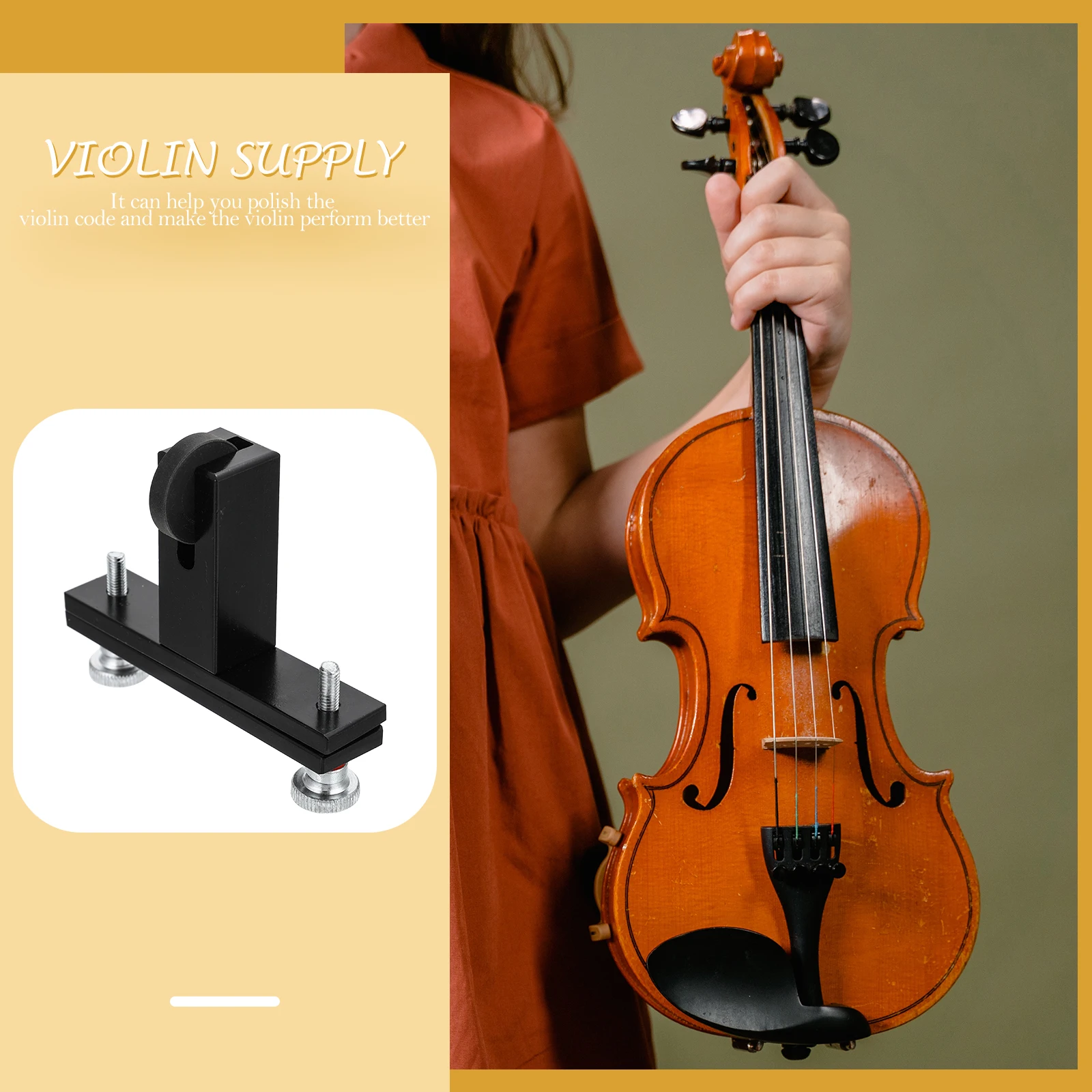 

Professional Violin Grinder Tool Code Polishing Adjust Sound Small Portable Replacement Smooth Edges No Scratch Musical