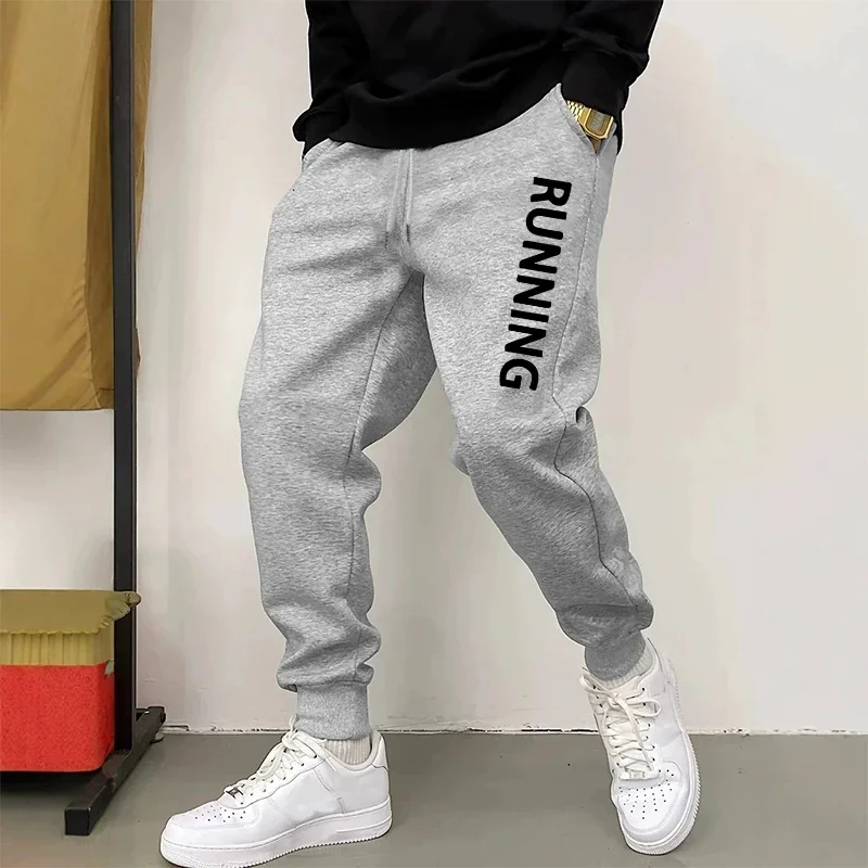 

2025 Mens Print Pants autumn winter New In Men's Clothing Daily Sport Jogging Fitness Running Harajuku Streetwear Sweatpants
