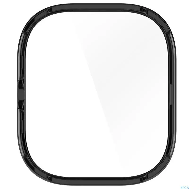 R91A Hard Watch Protector Temdered Glass & Plastic Case Stylish для наблюдения 5