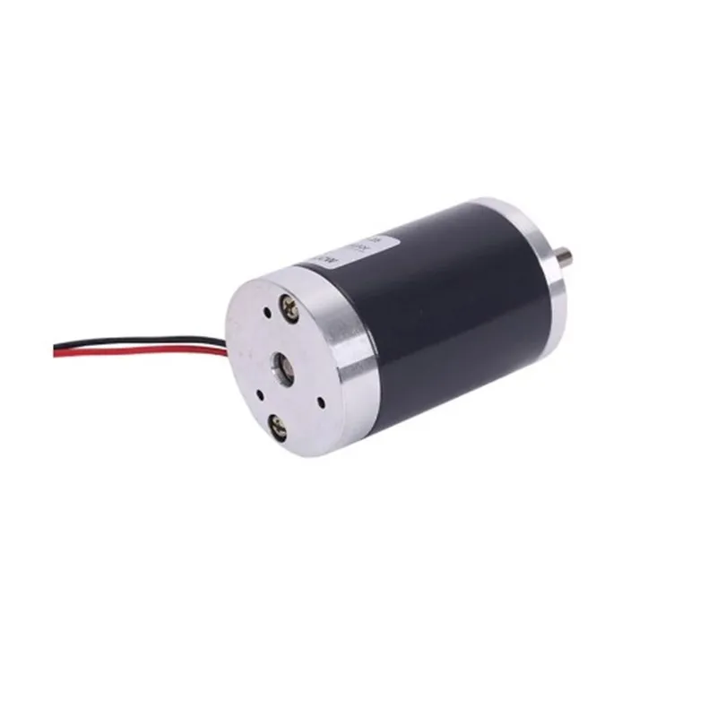 1pc DC Motor Small Electromotor 12V 24V DC Speed Regulating Machine High Speed Motor 2000r/min-6000r/min 6mm Diameter Shaft