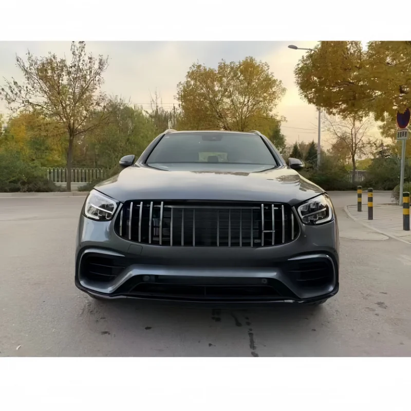 

Hot selling Car body kit for X253 2016-2019 to 2021 GLC63 front with grille ,headlights taillamps,rear bumper
