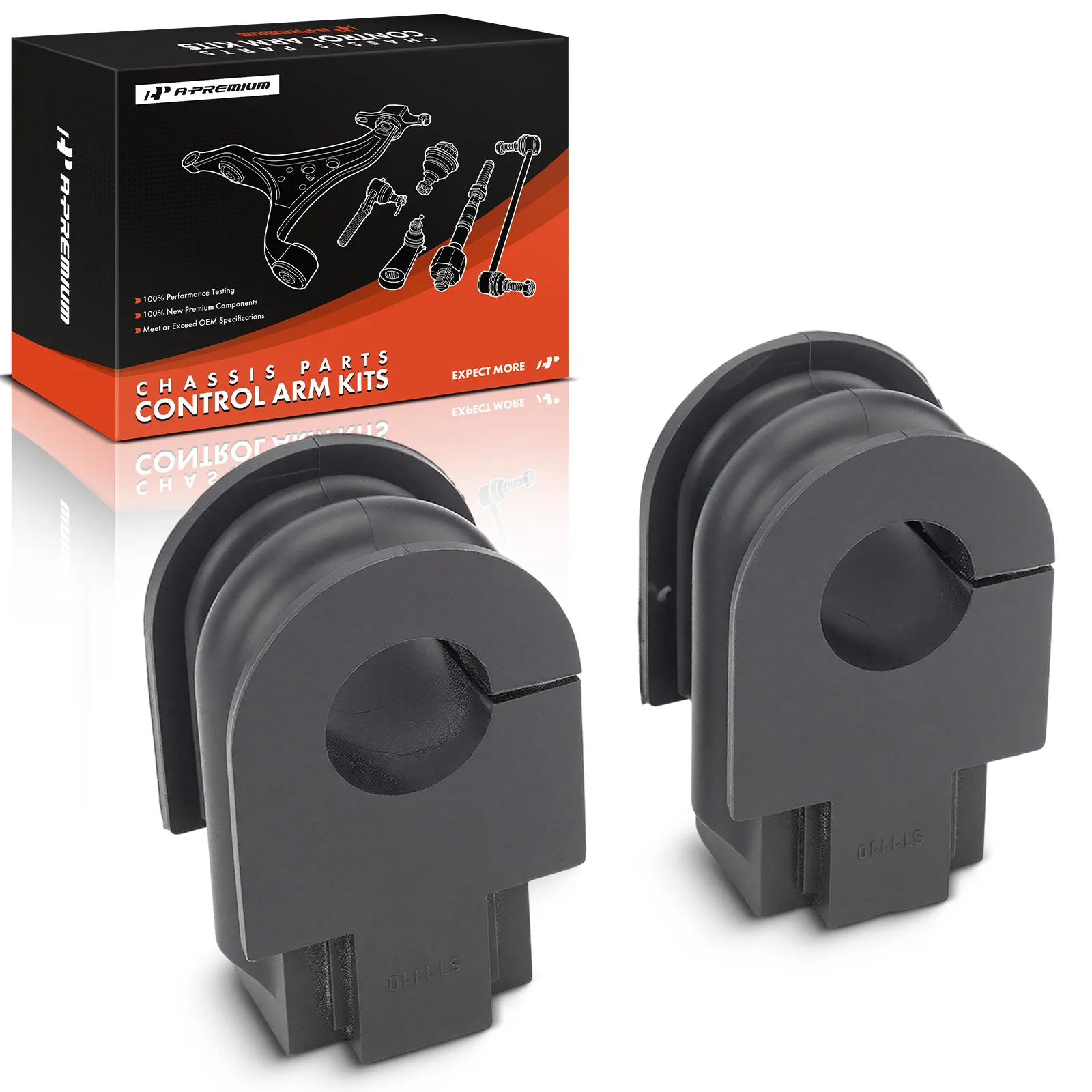 A-Premium 2x Front To Frame Sway Bar Bushing Kit for Nissan Sentra 2007-2012