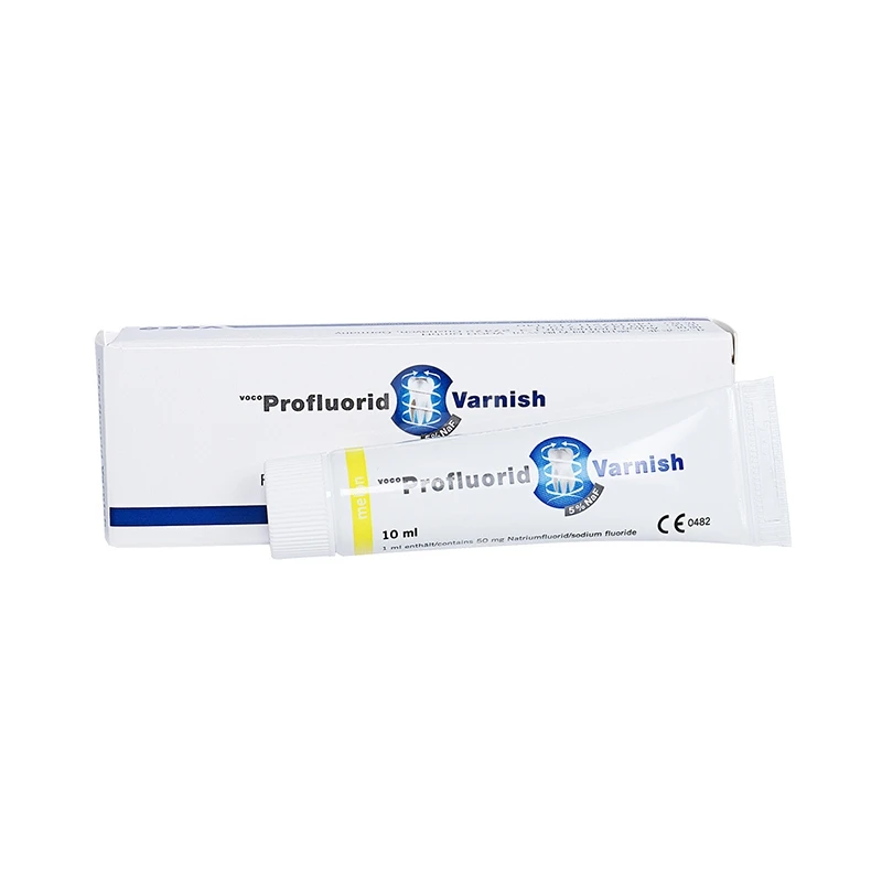 VOCO Profluorid Varnish 10ml Fluoride-Containing Dental Desensitising Varnish Voco Profluorid Varnish Treatment Dental Material