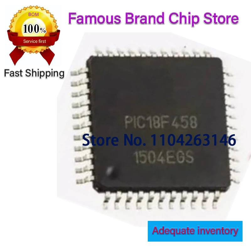 PIC18F458-I/PT PIC18F458 TQFP44  QFP-128