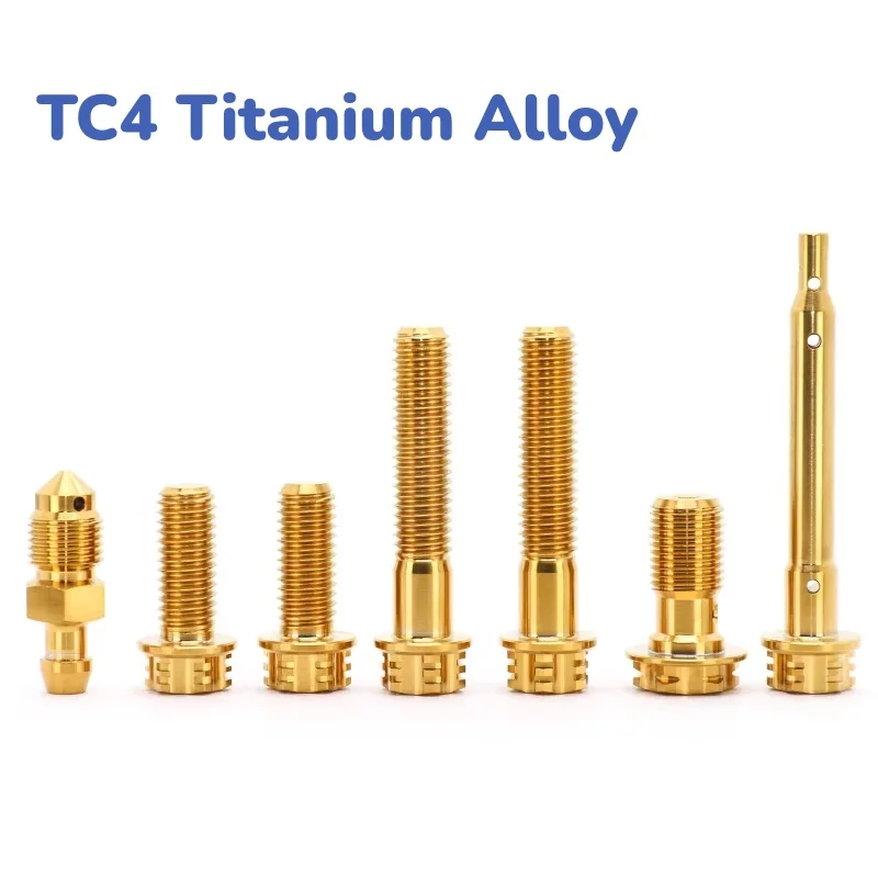 

Motorcycle Modification With Titanium Screws Flange Bolt Brake Caliper Set Screws TC4 Titanium Alloy