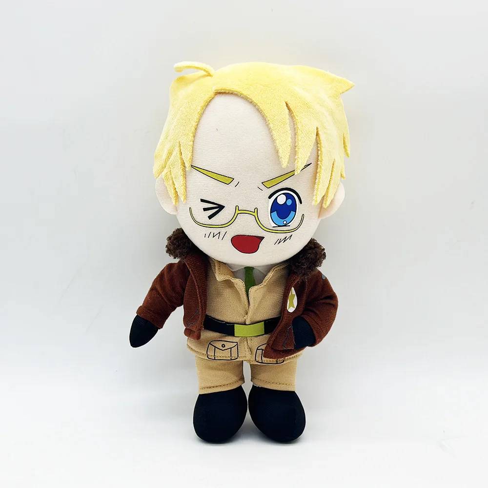 Neue Hetalia: Axis Powers Plüschpuppe, Kawaii The Beautiful World, Arthur Kirkland, Gilbert Beilschmidt, Plüschtier für Kindergeschenke – Detail 4