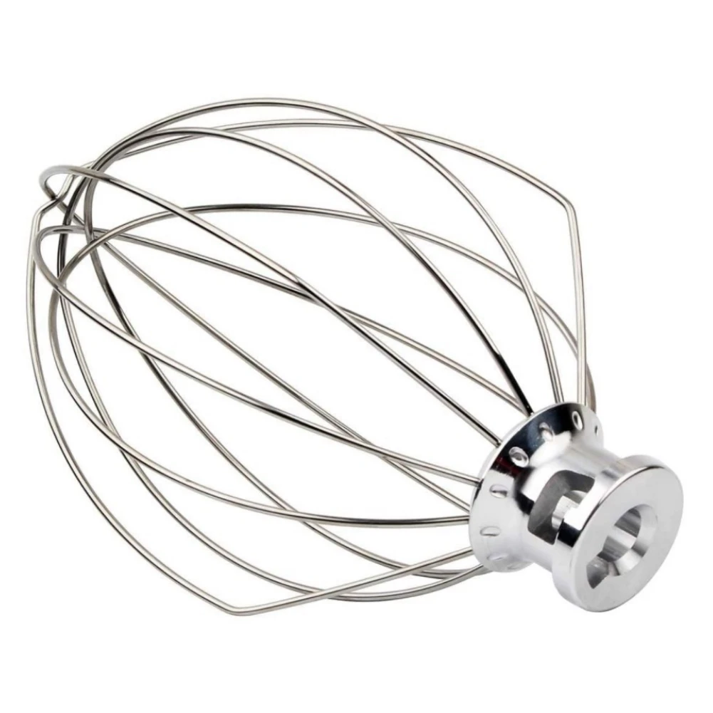 K5AWW Wire Whip Steel Wire Whisk Stainless Steel Egg Beater Mixer Mixing Head 5QT for American KitchenAid