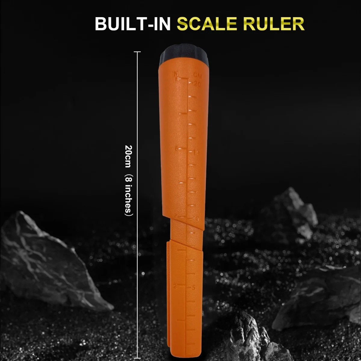 Treasure Hunter GT110 Handheld Metal Detector Pinpointer Probe Anti-scratch Pinpointing Waterproof 360 Degree Scan view 2