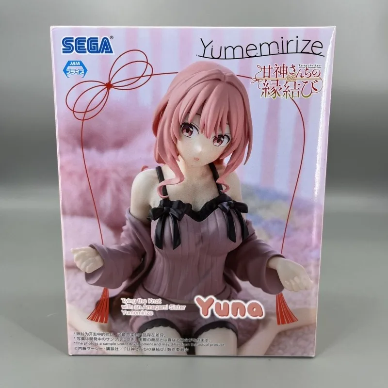 Japonês bandai banpresto sega yuan figuras de ação originais boneca coleção decoração brinquedo presente modelo ornamentos desktop anime