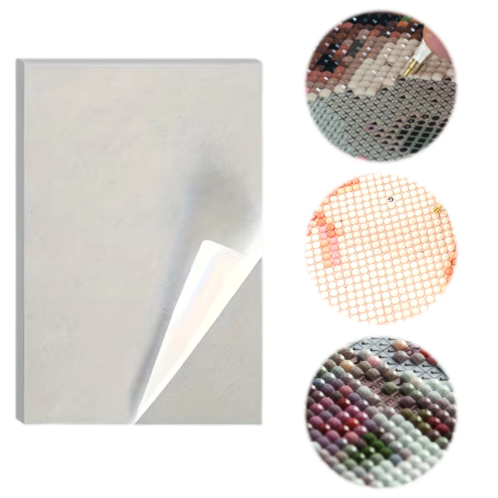 

50/100/200 Pieces Diamond Painting Release Paper 15x10cm for Diamond Art Painting Tools and Accessories
