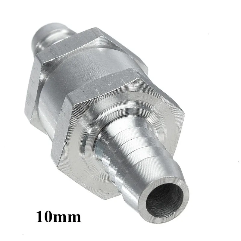 1Pc 6/8/10/12mm Aluminium Alloy Fuel Non Return Check Valve One Way Fit Carburettor Wholesale Price