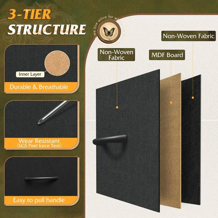 ตู้เสื้อผ้าสีดำทรงสูงสำหรับห้องนอน, ตู้ลิ้นชัก 6 ชั้น, ตู้ลิ้นชักผ้าสำหรับตู้เสื้อผ้า, ห้องนั่งเล่น, โต๊ะข้างเตียง