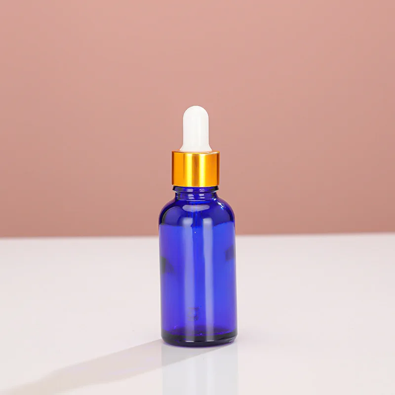 5 ml-100 ml Blau Glas Aromatherapie Flüssigkeit Pipette Flasche Nachfüllbare Flaschen Reise Tropfflaschen Probe Flaschen Sprühflasche