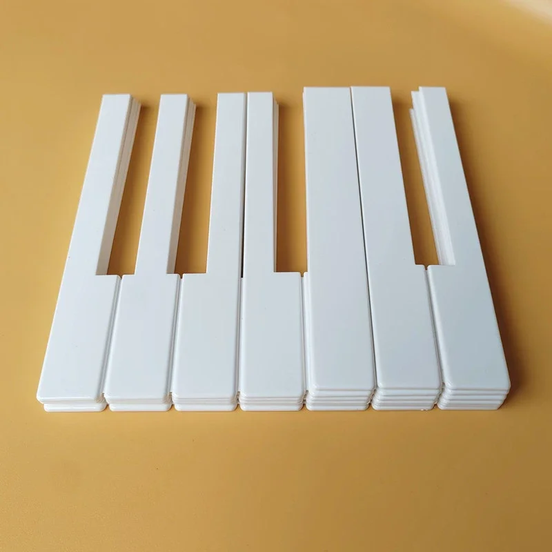 Piano accessories  white keys leather on the piece  Applicable to Y M H