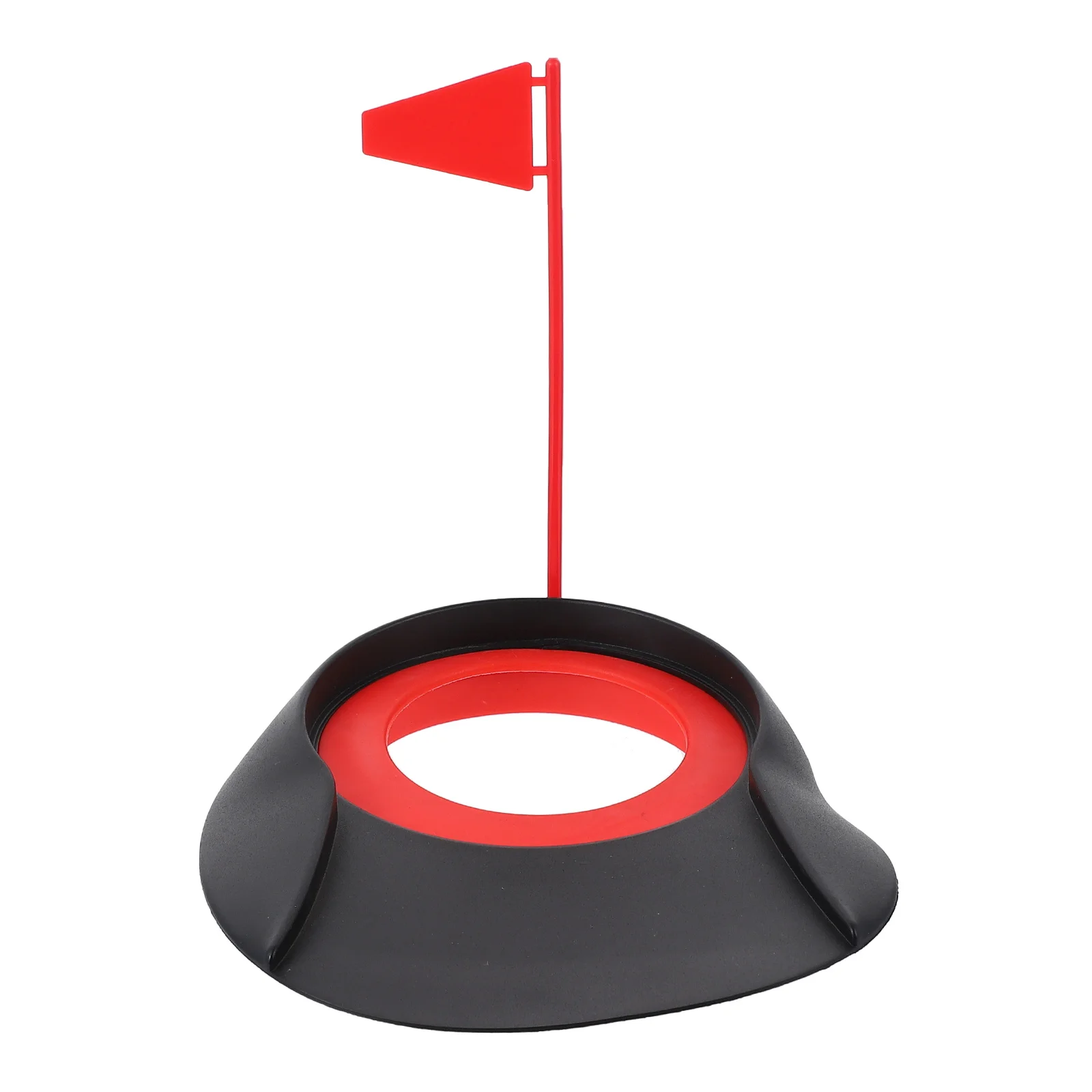 

Plastic Putter Practice Disc Golfs Cups Putting Training Aid Black All Direction Hole Kids Travel Party Lightweight Compact