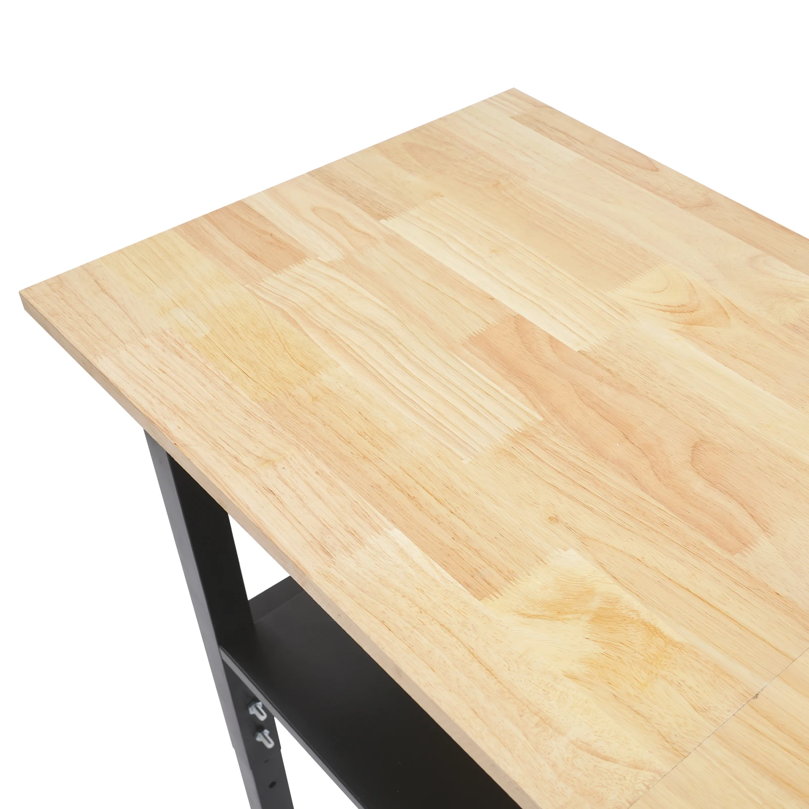 120*50cm Work Table with Power Outlets, Adjustable Height Workbench, Work Table with Pegboard Suitable for Restaurants, Homes