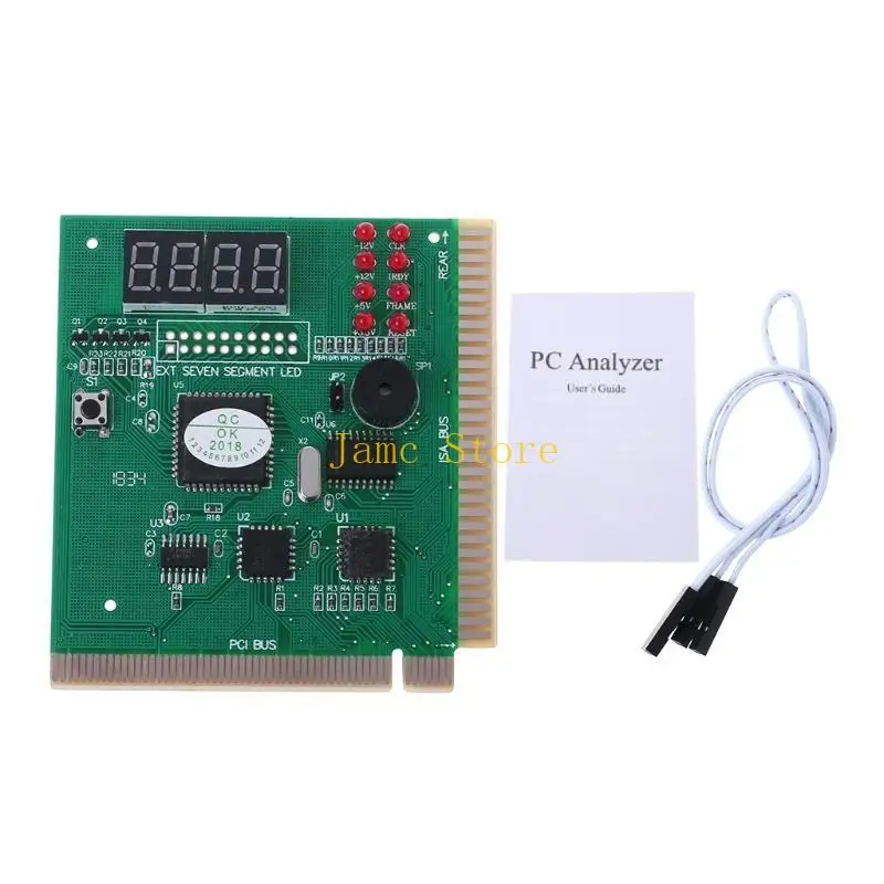 LX0B For 4Digit PC Computer Diagnostic Card Motherboard Mainboard POST Tester PCI ISA