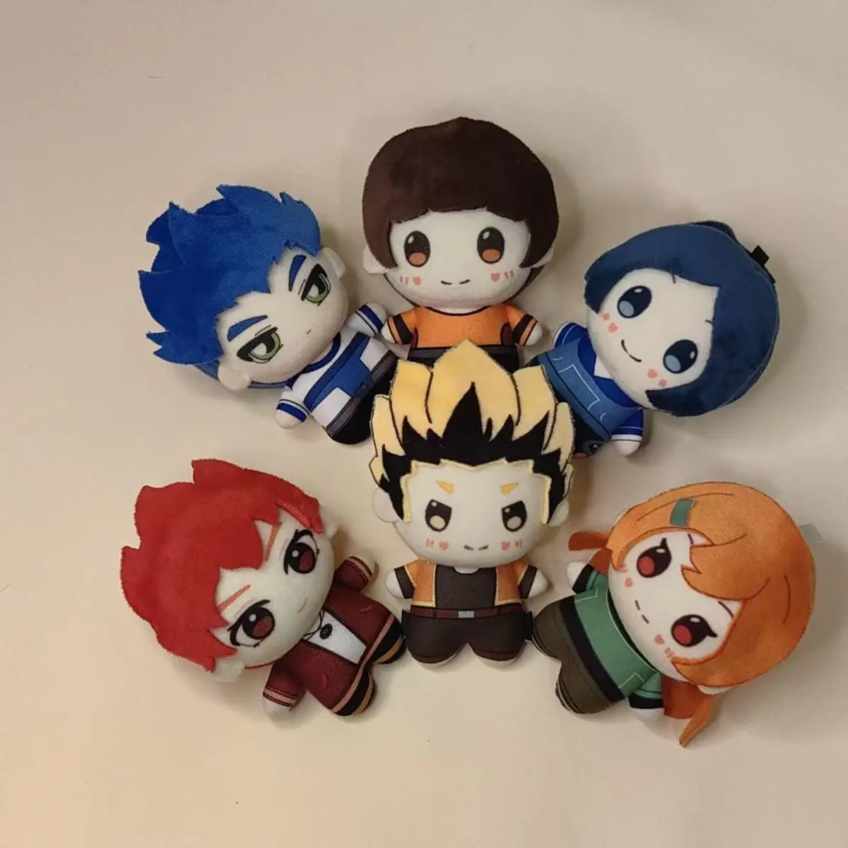 Anime ripiene 10 cm Dragon Fighter Lan Tianhua corpo stampato bambola in cotone zaino ciondolo portachiavi ornamento o regalo del festival